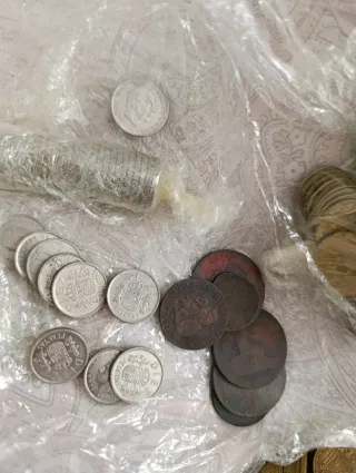 Lote Monedas Franco y Juan Carlos