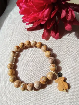 Pulsera Tous Jaspe y Plata