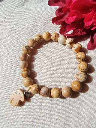 Pulsera Tous Jaspe y Plata
