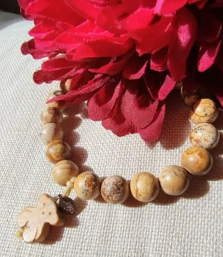 Pulsera Tous Jaspe y Plata