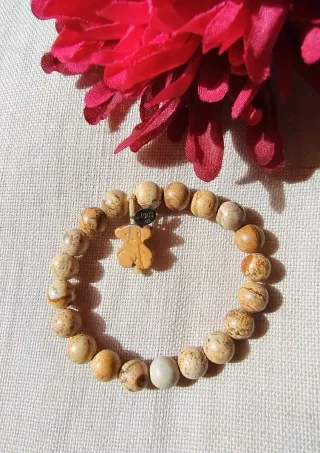 Pulsera Tous Jaspe y Plata