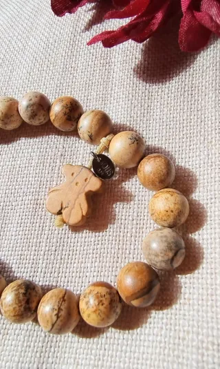 Pulsera Tous Jaspe y Plata