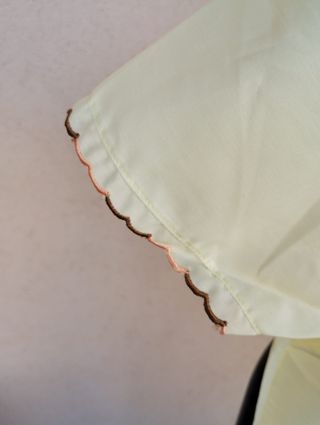 Camicia da notte vintage L ricami