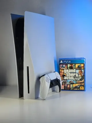 PlayStation 5 Lector de discos completa con GTA V