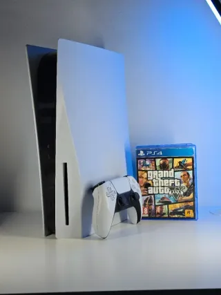 PlayStation 5 Lector de discos completa con GTA V