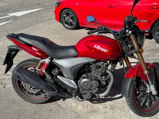 Keeway RKV 125 Roja - Como Nueva