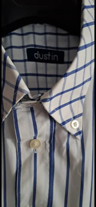 Camisa de vestir Dustin rayas azules