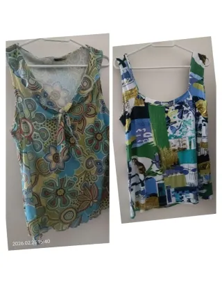 Confezione regalo occhiali da sole e 2 magliette senza maniche da donna