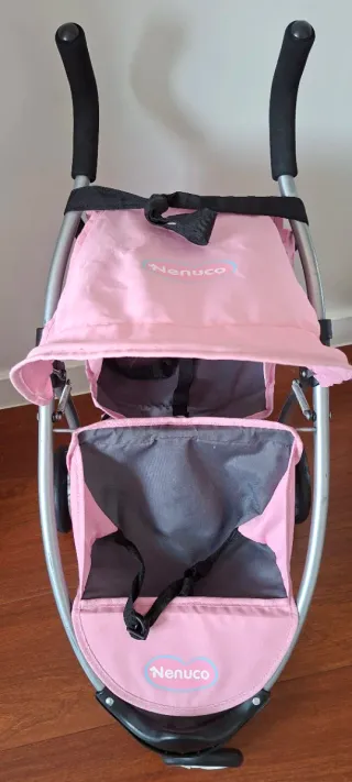 Carrito Gemelar Nenuco Rosa