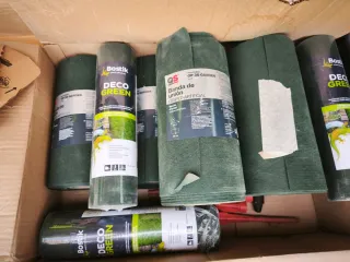 6 rollos Banda Unión Césped Artificial QS OP 30 Ga