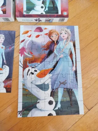 2 Puzzles Frozen en perfecto estado