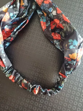 Fascia capelli nodo floreale