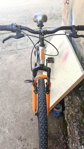 Bicicleta Montagna Doppia Sospensione 24 Pollici