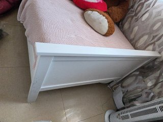 Cama 90x2l Hemnes Ikea con colchón y nórdico