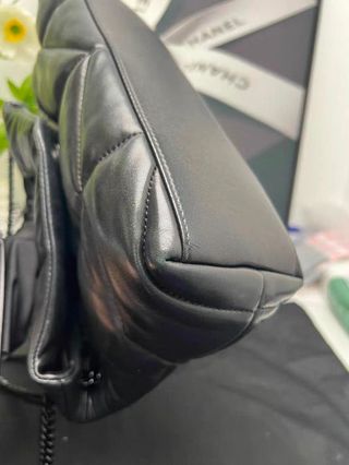 Bolso YSL Lou Lou Negro Piel Acolchado