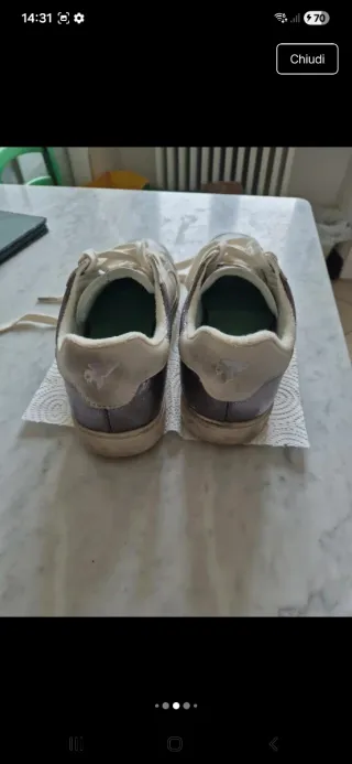 Scarpe Joma Donna Argento/Bianco