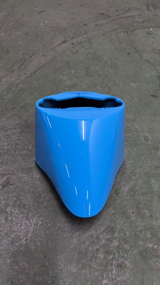 GUARDABARROS DELANTERO PIAGGIO ZIP AZUL POLINI