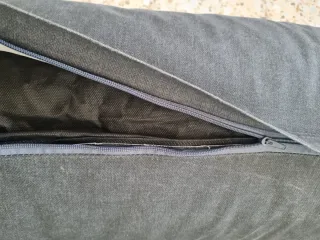 Cojines para palets HAPPERS gris mate.