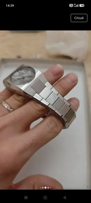 Orologio Breil Vintage Grigio Argento