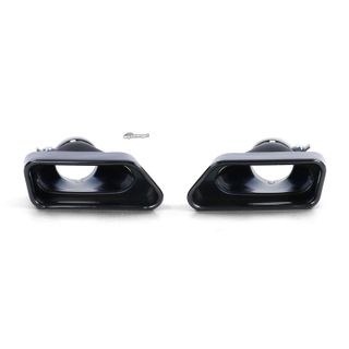 COLAS DE ESCAPE NEGRO BRILLANTE PARA BMW F10-F11 10-17