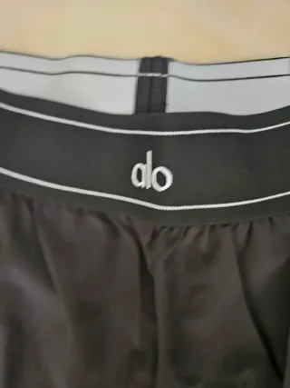 Pantalón Alo ancho deportivo negro