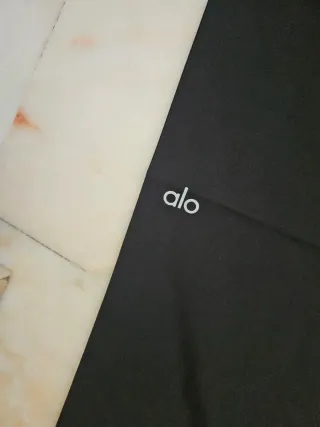 Pantalón Alo ancho deportivo negro