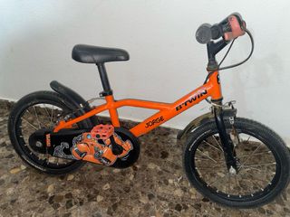 Bicicleta infantil B'TWIN arancione