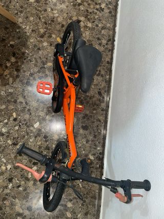 Bicicleta infantil B'TWIN arancione