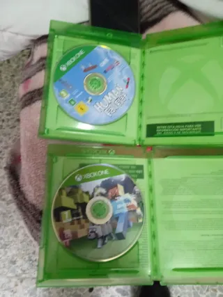 Human Fall Flat e Minecraft Xbox One per Miguel