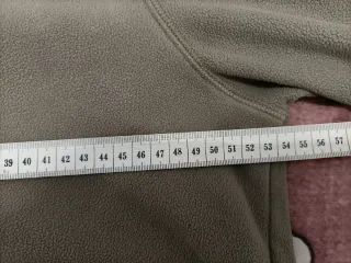 Forro polar QUECHUA verde gris talla L