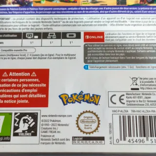 Pokémon Scarlatto Nintendo Switch