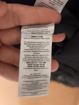 Vestido Michael Kors Negro XS con Plumas