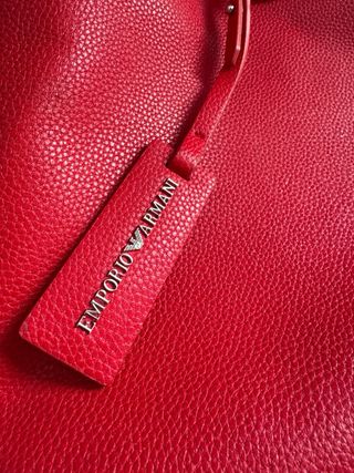 Bolso Grande Emporio Armani Rojo shopper tote