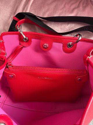 Bolso Grande Emporio Armani Rojo shopper tote