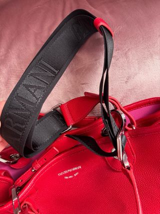 Bolso Grande Emporio Armani Rojo shopper tote