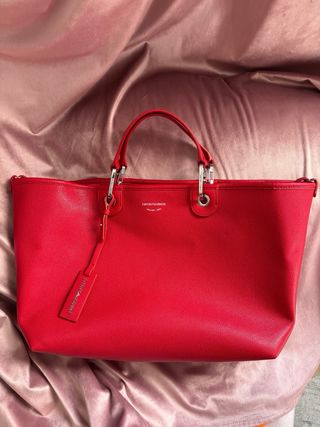 Bolso Grande Emporio Armani Rojo shopper tote