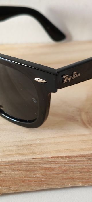 Gafas Ray-Ban Wayfarer Negras Clásicas
