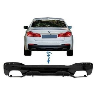 Difusor trasero BMW Serie 5 G30 G31 look M Perform