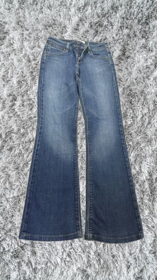 Jeans Levi's donna bootcut 572 blu medio
