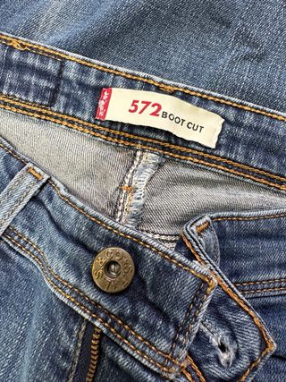 Jeans Levi's donna bootcut 572 blu medio