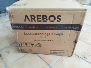 Depuradora AREBOS 7 vías azul