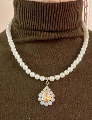 Collana con Perle e Pendente