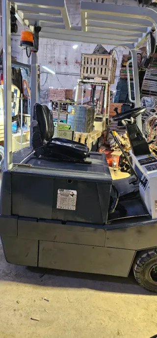 Carretilla elevadora.