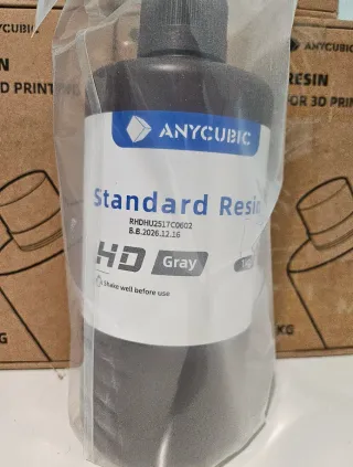 Lote 5KG Resina Anycubic Gris HD
