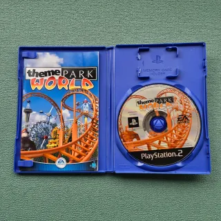 Theme Park World EA Games PS2 PlayStation 2