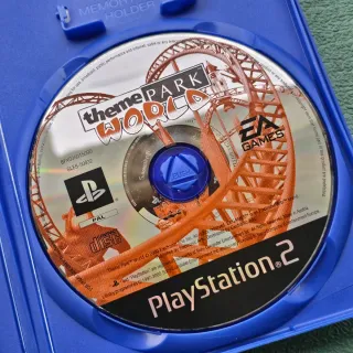 Theme Park World EA Games PS2 PlayStation 2