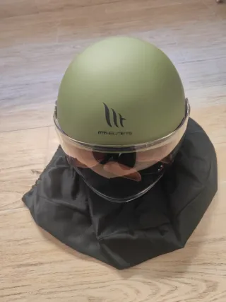 Casco MT Helmets Verde Militar Talla L