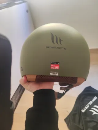 Casco MT Helmets Verde Militar Talla L