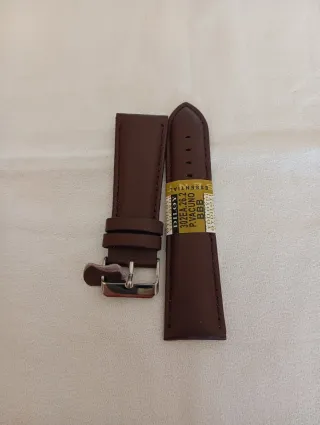 Cinturino DILOY pelle marrone 26mm