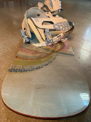 Tabla Snow con Fijaciones y Funda